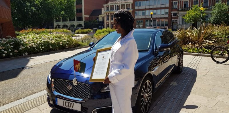 PE Reecieving Coventry Good Citizen Award From Lord Mayor 04